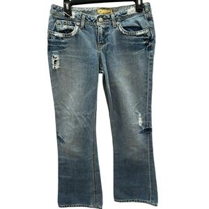J & Company Women’s Distressed‎ Blue Jeans Size 28